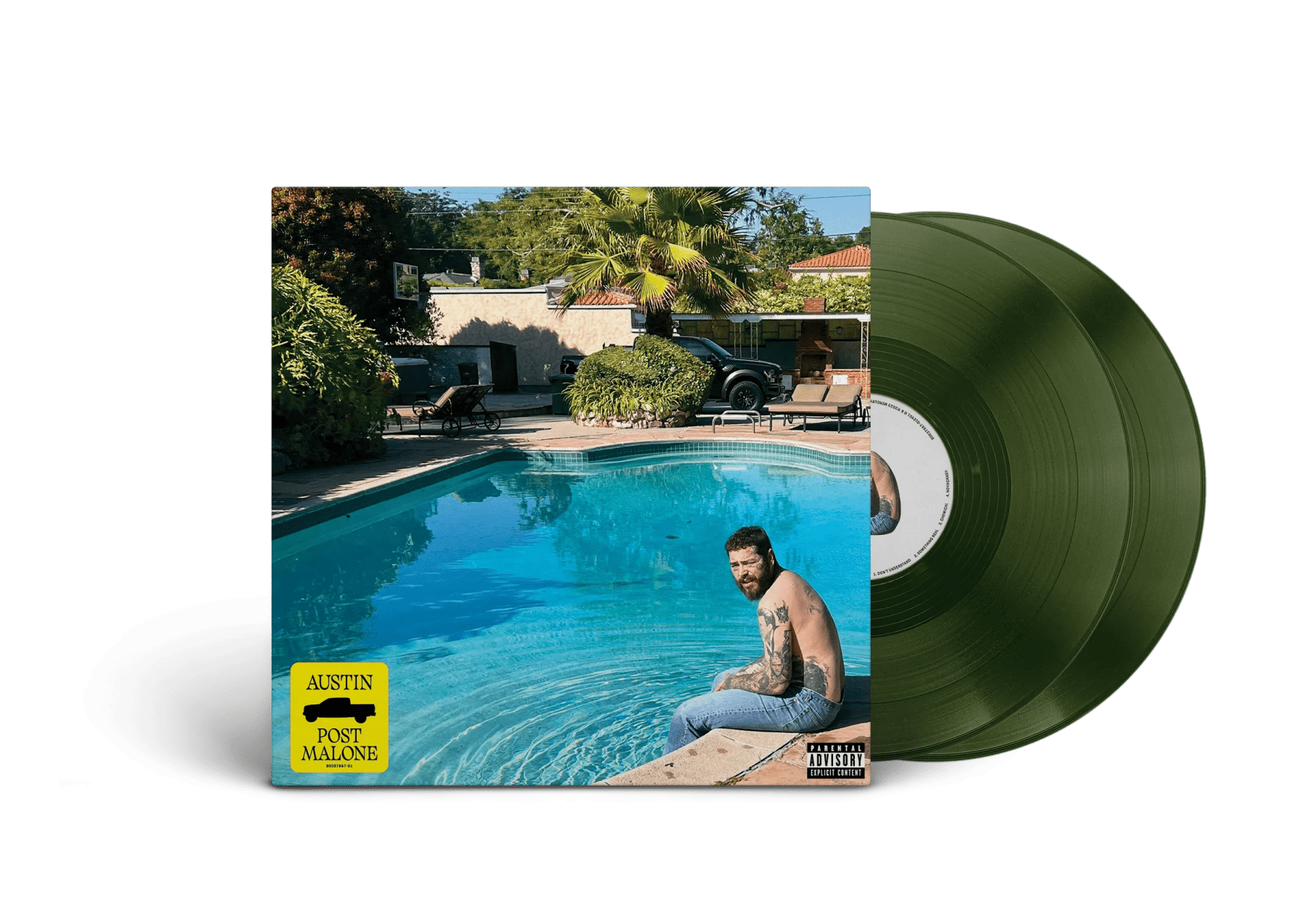 Post Malone - Austin (2 LP)(Forest Green) (2 LP) - Joco Records