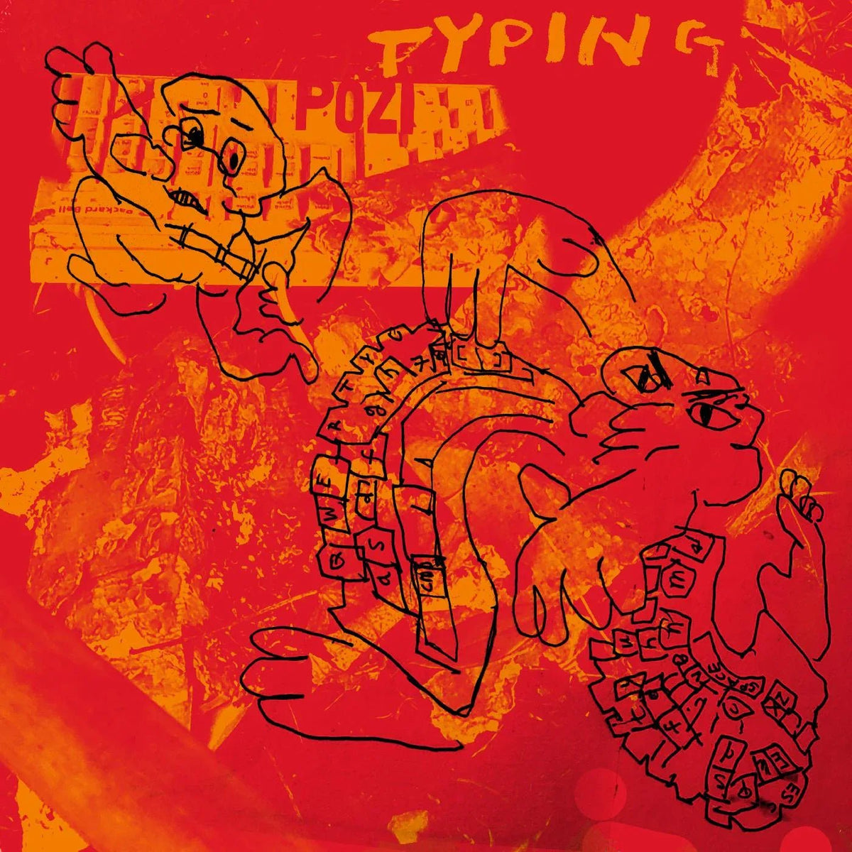 Pozi - Typing EP (Transparent Sea Green Vinyl) (12-Inch Vinyl EP) - Joco Records