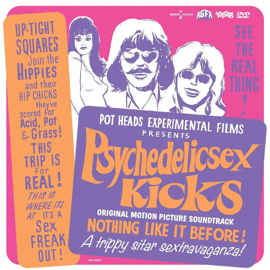 Psychedelic Sex Kicks - Original Motion Picture Soundtrack (Color Vinyl) (LP) - Joco Records