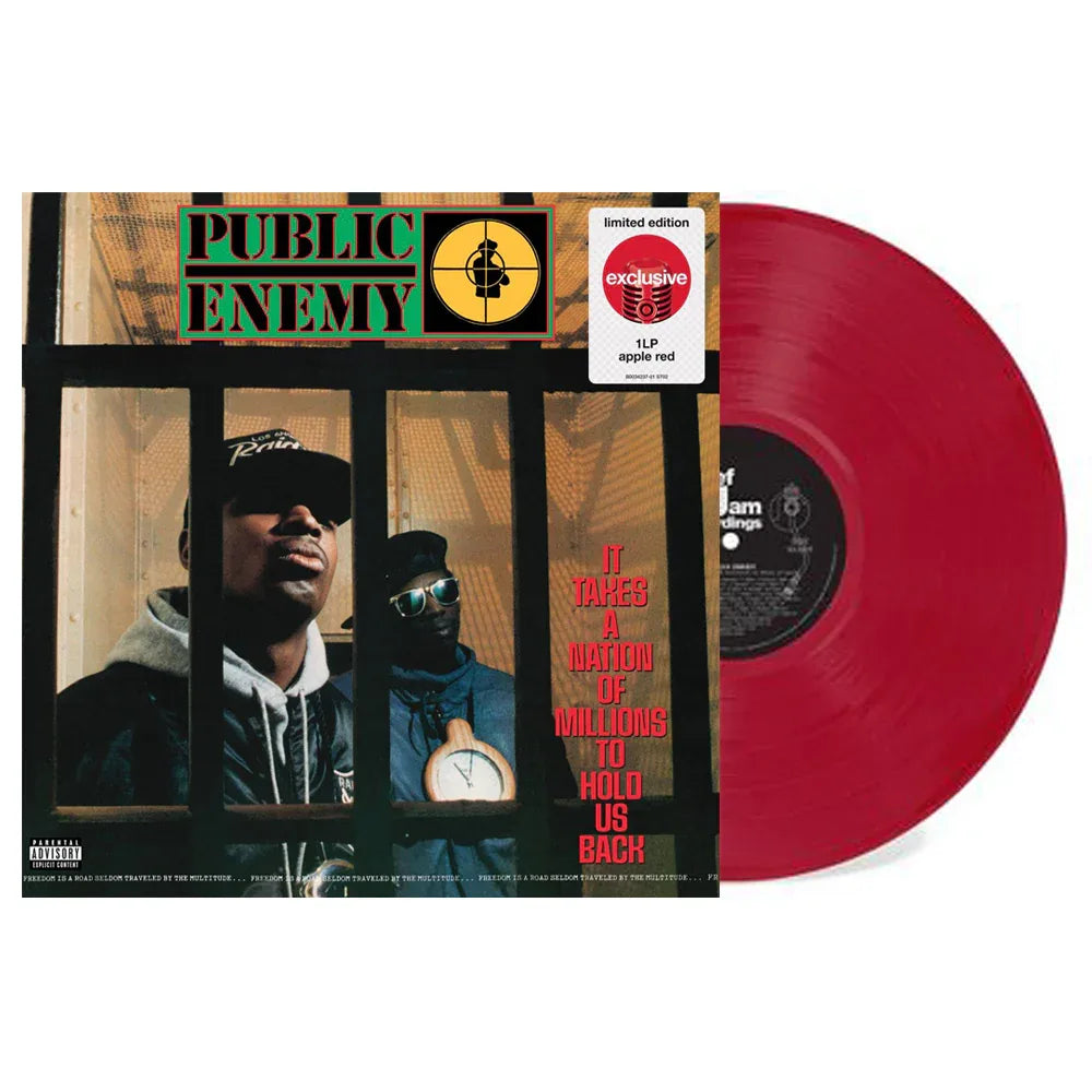 Public Enemy - It Takes A Nation Of Millions To Hold Us Back (Limited Edition, Apple Red Vinyl) (LP) - Joco Records