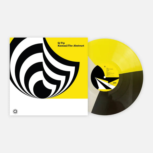 Q-Tip - Kamaal The Abstract (Limited Edition, Black, White & Yellow Segment Vinyl) - Joco Records