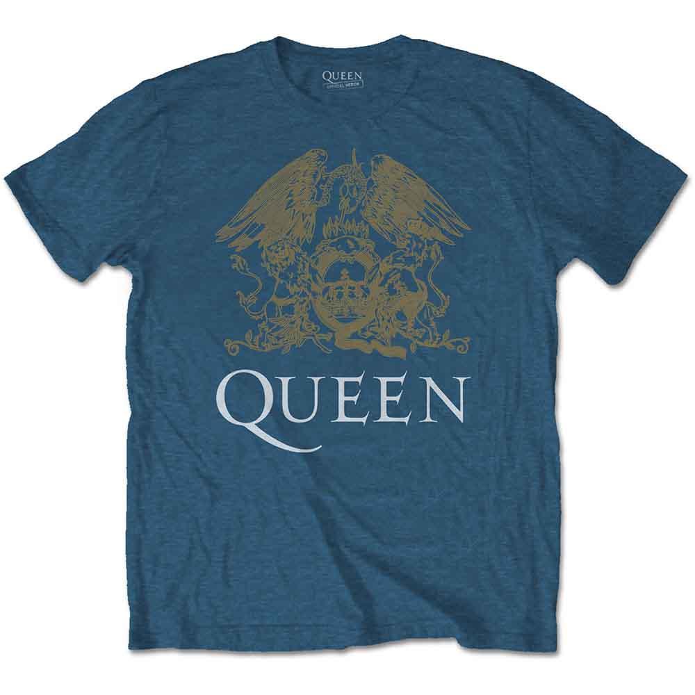 Queen - Crest - Logo Tee (T-Shirt) - Joco Records