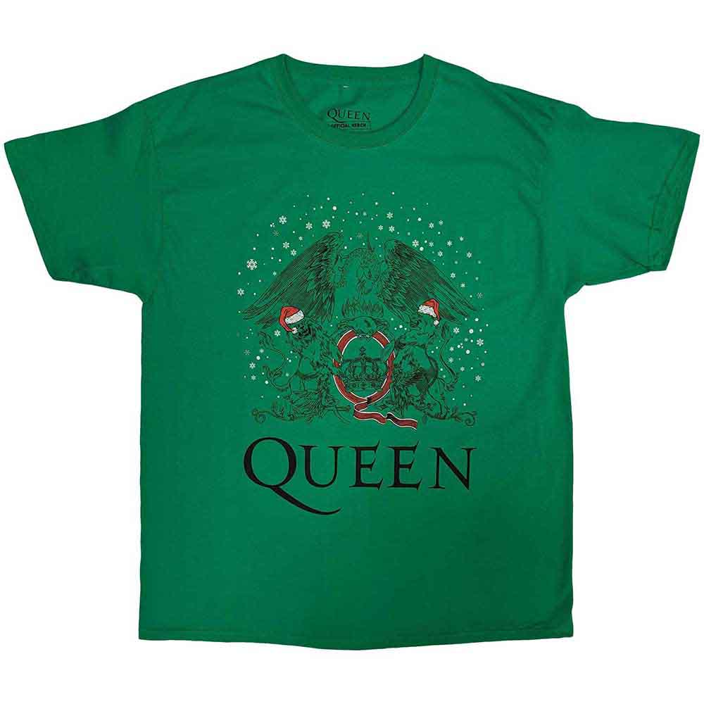 Queen - Holiday Crest (T-Shirt) - Joco Records