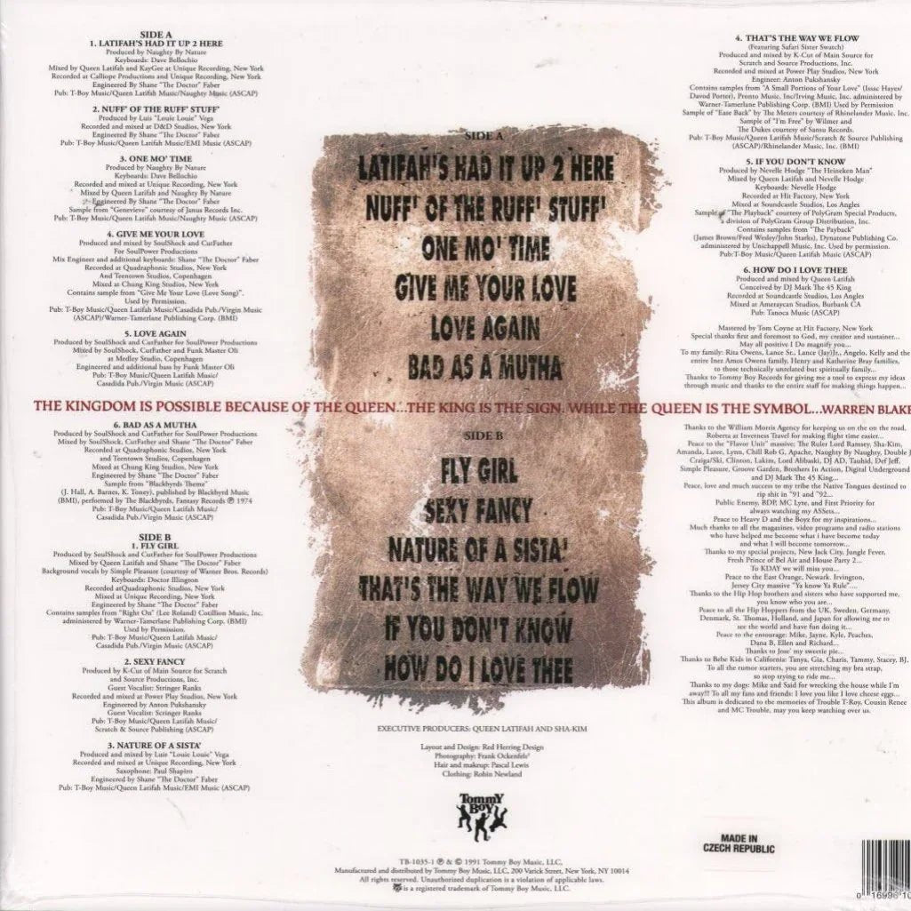 Queen Latifah - Nature Of A Sista' (RSD 4.2024 Exclusive) (LP) - Joco Records