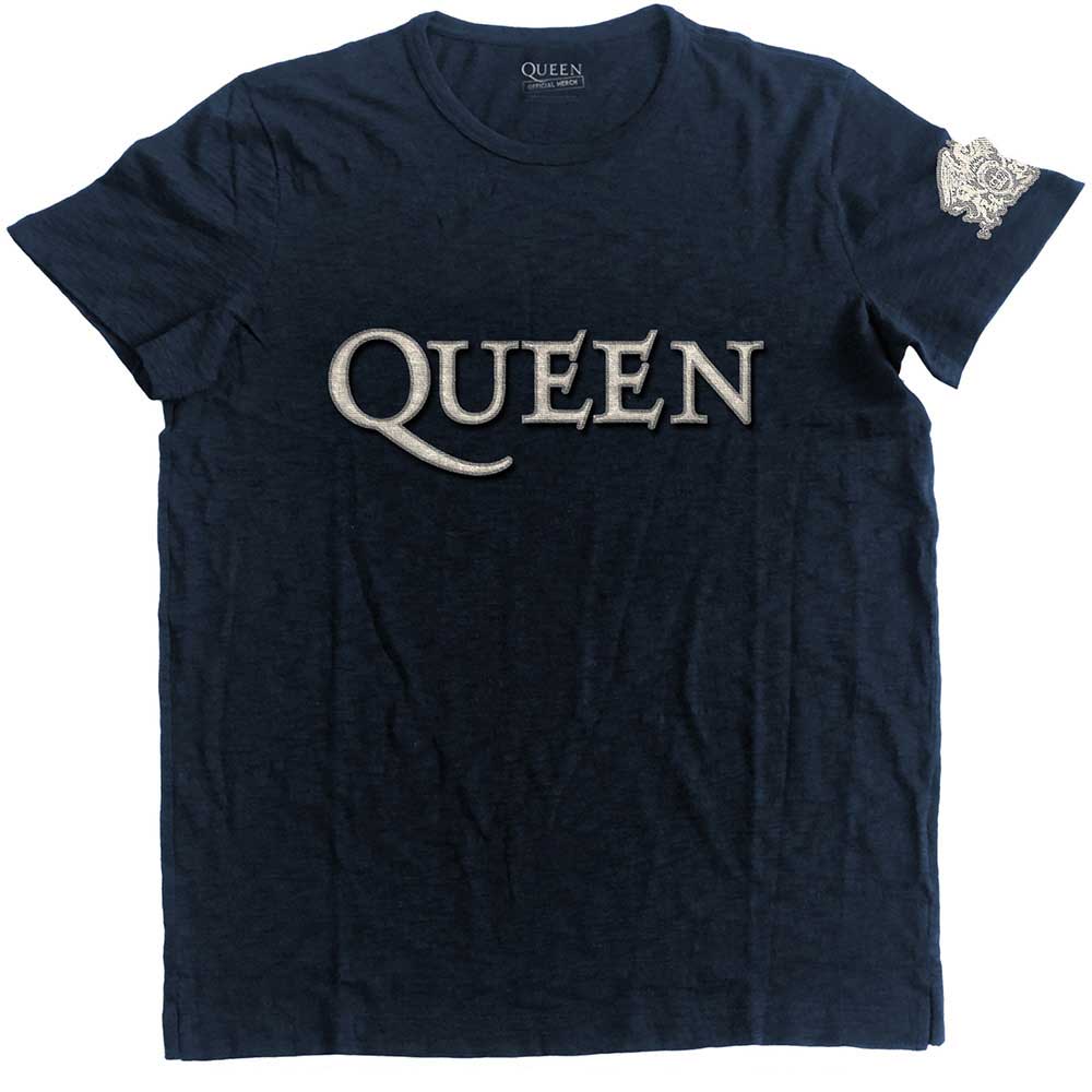 Queen - Logo & Crest (T-Shirt)