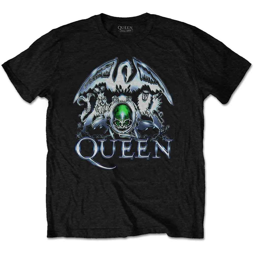 Queen - Metal Crest (T-Shirt)