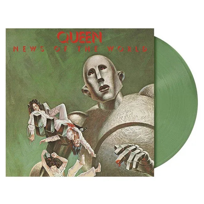 Queen - News Of The World (Limited Edition, Olive Green Vinyl) (LP) - Joco Records