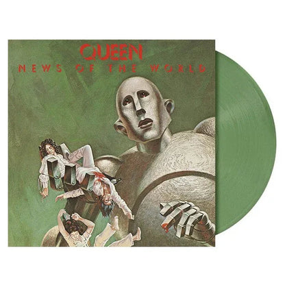 Queen - News Of The World (Limited Edition, Olive Green Vinyl) (LP) - Joco Records