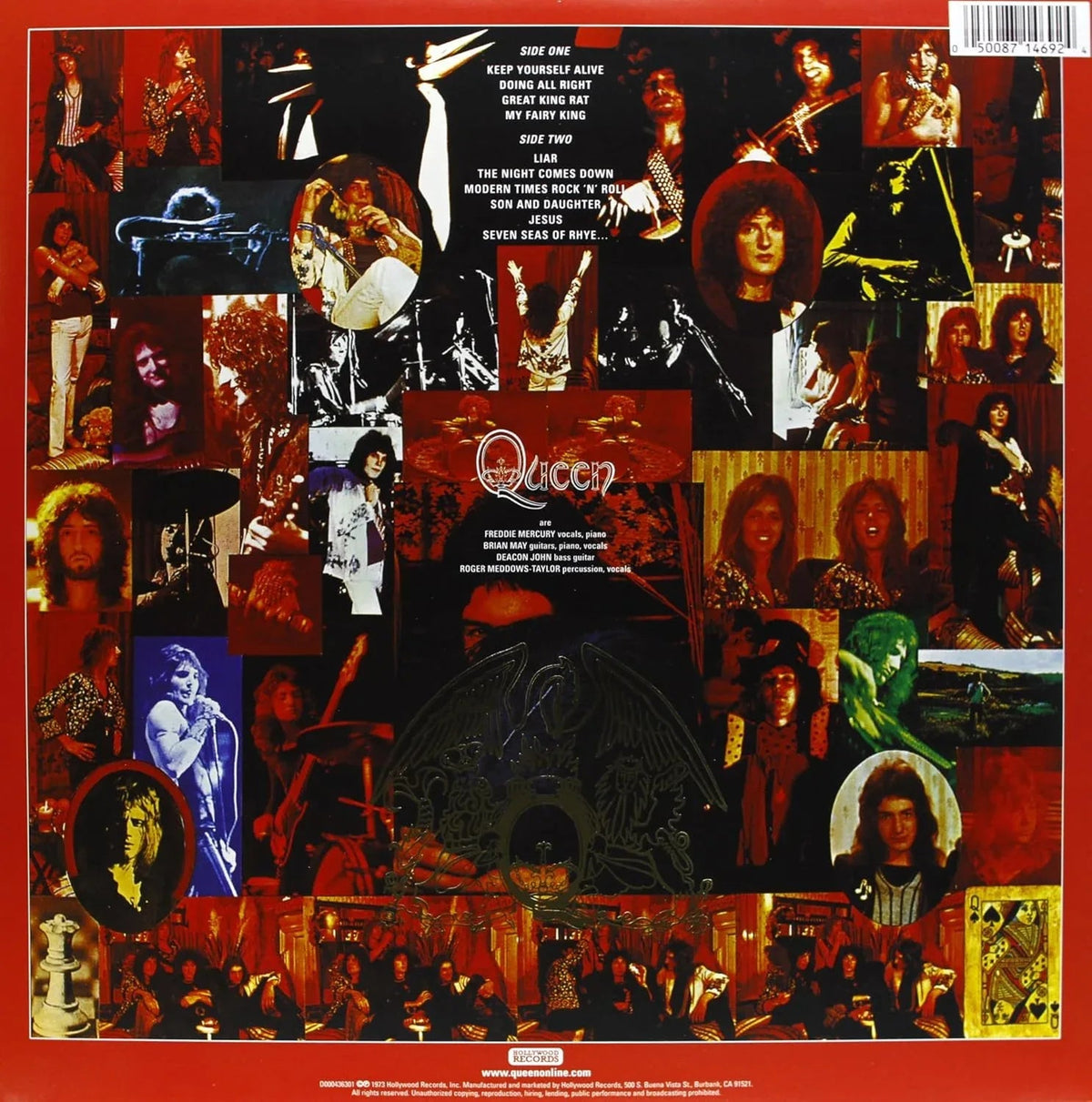 Queen - Queen (Special Edition, Remastered, 180 Gram) (LP) - Joco Records