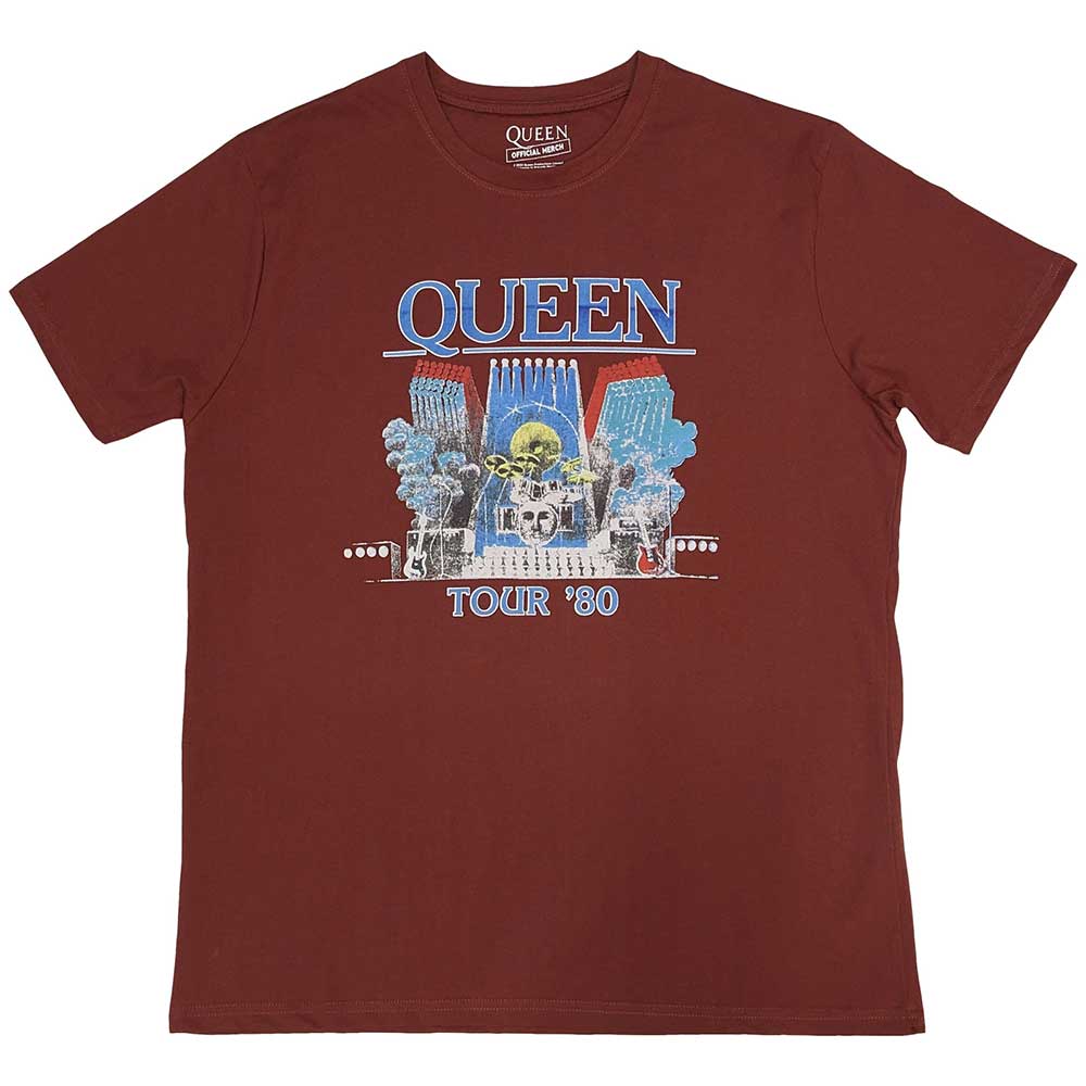 Queen - Tour '80 (T-Shirt) - Joco Records