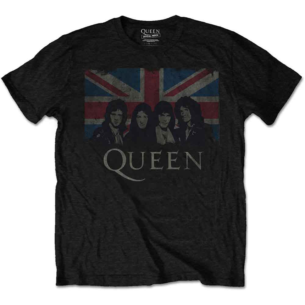 Queen - Vintage Union Jack (T-Shirt)