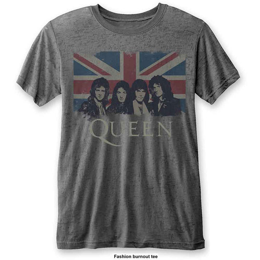 Queen - Vintage Union Jack (T-Shirt)