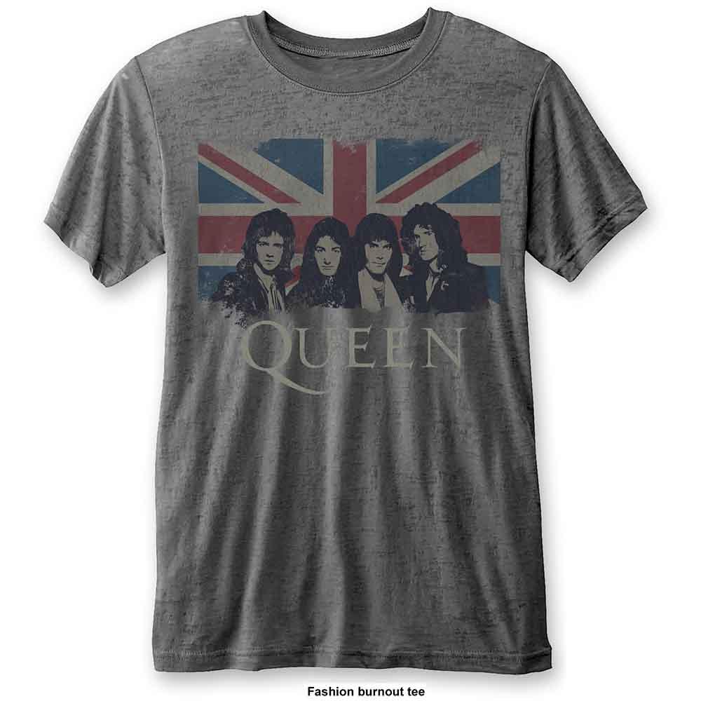 Queen - Vintage Union Jack (T-Shirt) - Joco Records