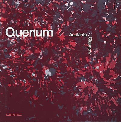 Quenum - Acalanto/Glasgow (Vinyl) - Joco Records