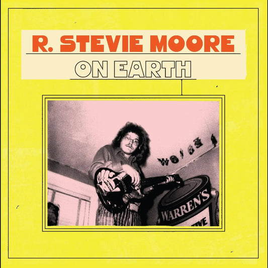 R. Stevie Moore - On Earth (Black With Baby Pink Splatter Vinyl) (2 LP) - Joco Records