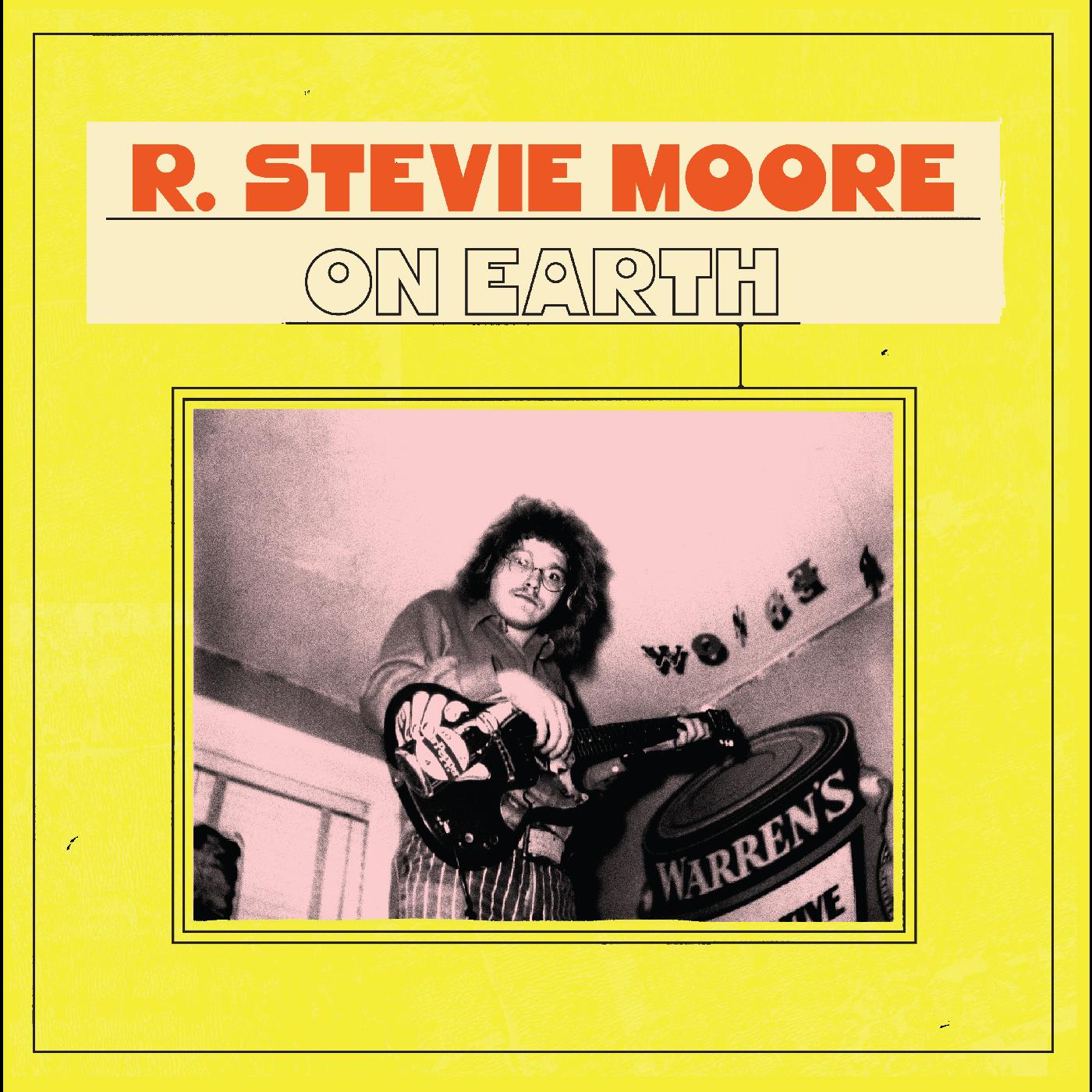 R. Stevie Moore - On Earth (Black With Baby Pink Splatter Vinyl) - Joco Records