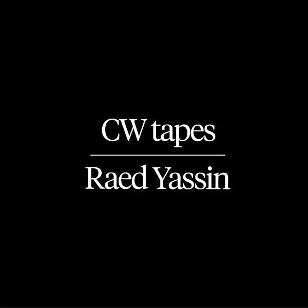 Raed Yassin - Cw Tapes (LP) - Joco Records