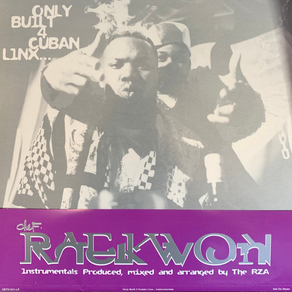 Raekwon - Only Built 4 Cuban Linx... Instrumentals (Purple-In-Clear Splatter Color Vinyl) (2 LP) - Joco Records