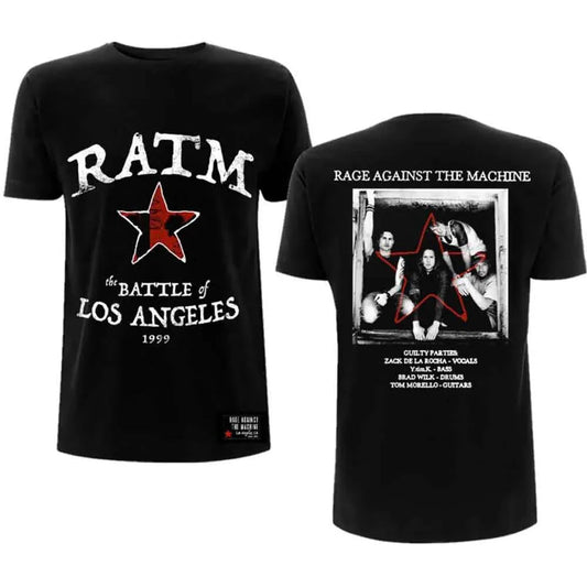 Rage Against The Machine - Battle Star (T-Shirt) - Joco Records