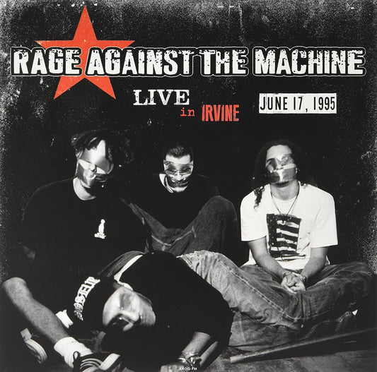 Rage Against The Machine - Live In Irvine - June 17, 1995 (Import, KROQ-FM Broadcast Recording, White Vinyl) (LP) - Joco Records
