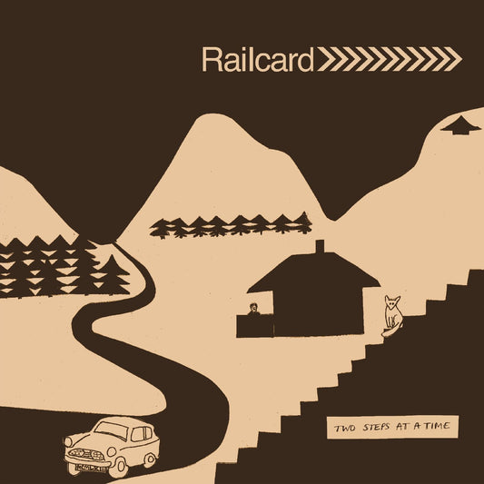 Railcard - Two Steps At A Time (Transparent Tan Vinyl) (LP) - Joco Records