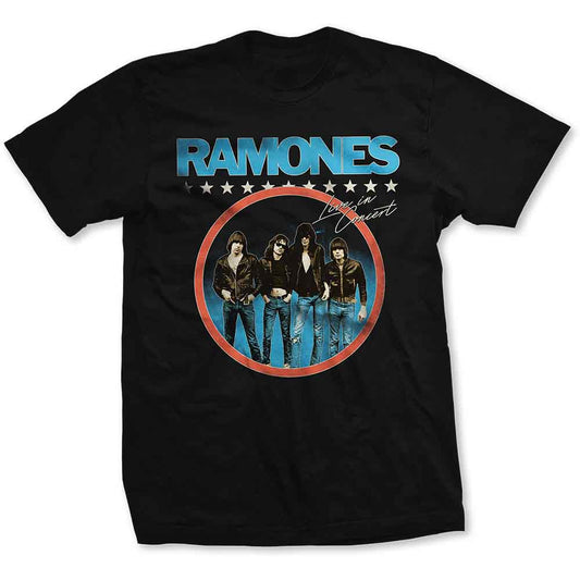 Ramones - Circle Photo (T-Shirt) - Joco Records