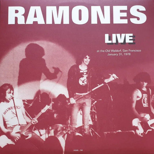 Ramones - Live at the Old Waldorf, San Francisco, Jan, 1978 (Broadcast Import) (LP) - Joco Records