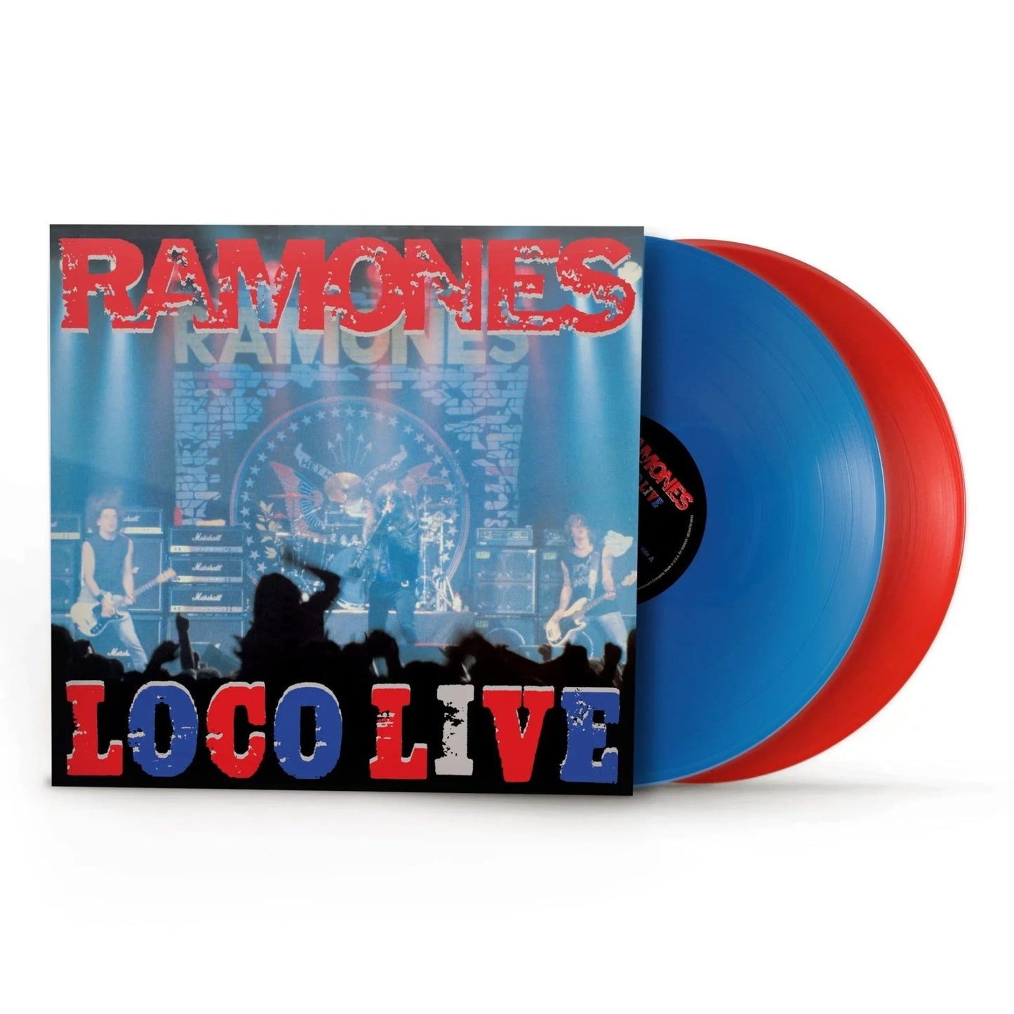 Ramones - Loco Live (RSD Exclusive, 4.12.25, Remastered, Red & Blue Vinyl) (2 LP) - Joco Records