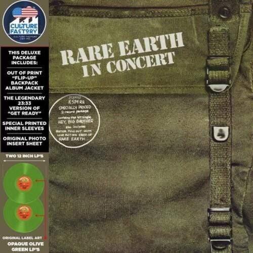 Rare Earth - In Concert (Limited Edition, Green Vinyl) (2 LP) - Joco Records