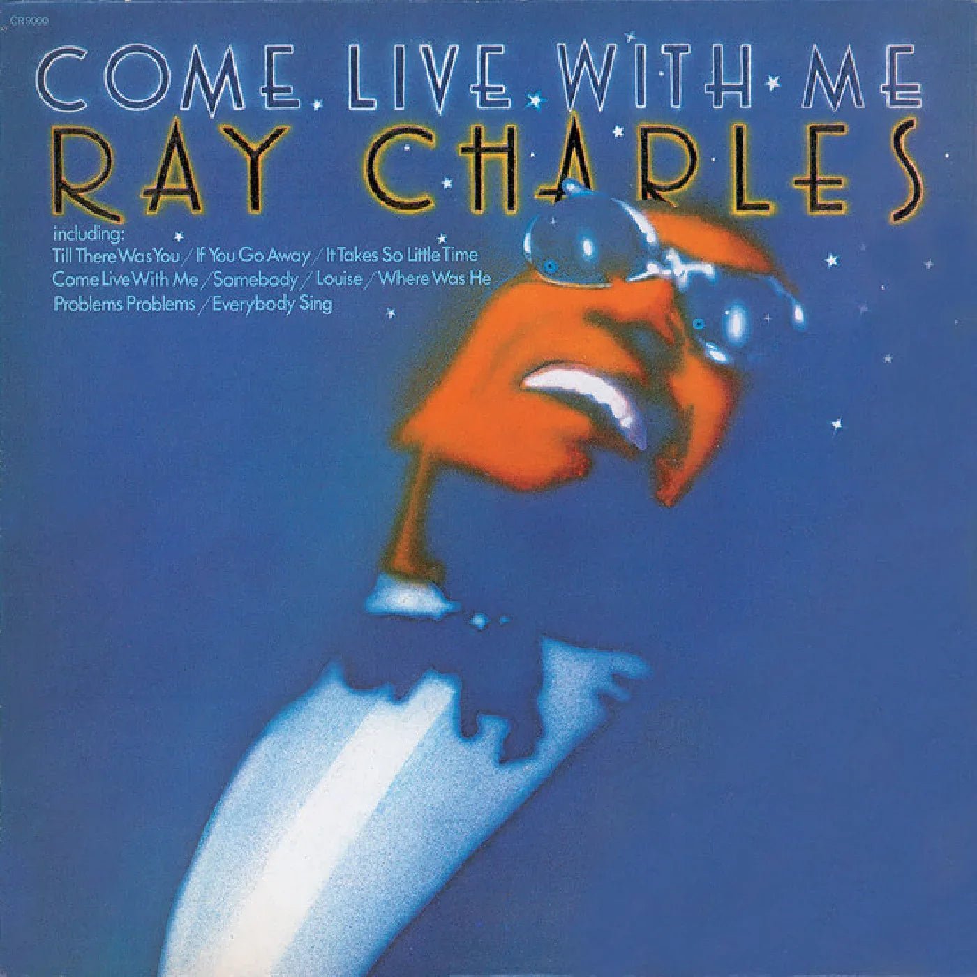 Ray Charles - Come Live With Me (Limited Edition, Orange Vinyl) (LP) - Joco Records