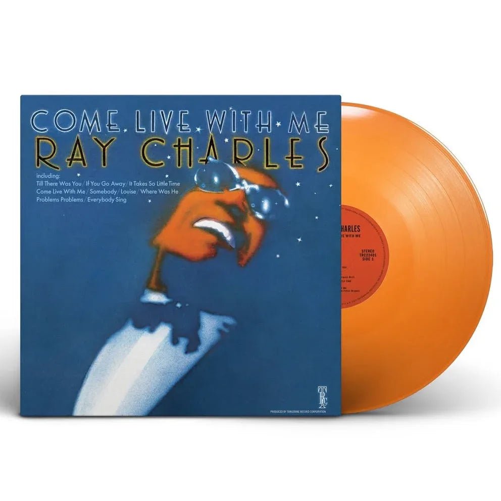 Ray Charles - Come Live With Me (Limited Edition, Orange Vinyl) (LP) - Joco Records