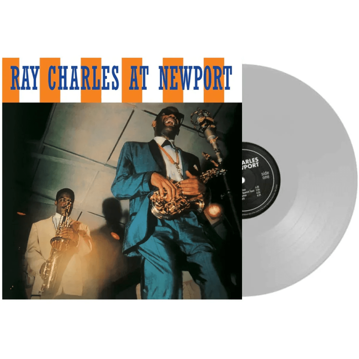 Ray Charles - Ray Charles At Newport (Limited Edition Import, Clear Vinyl) (LP) - Joco Records