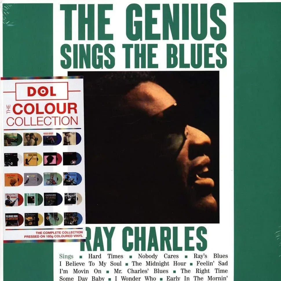 Ray Charles - The Genius Sings The Blues (Limited Edition Import, Green Vinyl) (LP) - Joco Records
