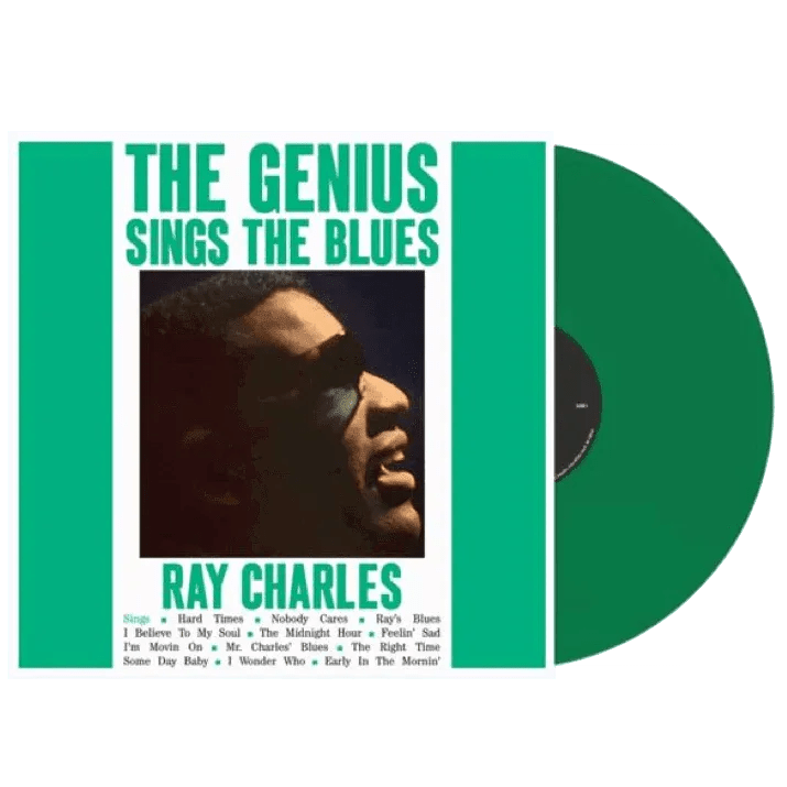 Ray Charles - The Genius Sings The Blues (Limited Edition Import, Green Vinyl) (LP) - Joco Records