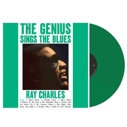 Ray Charles - The Genius Sings The Blues (Limited Edition Import, Green Vinyl) (LP) - Joco Records