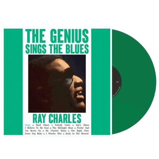 Ray Charles - The Genius Sings The Blues (Limited Edition Import, Green Vinyl) (LP) - Joco Records