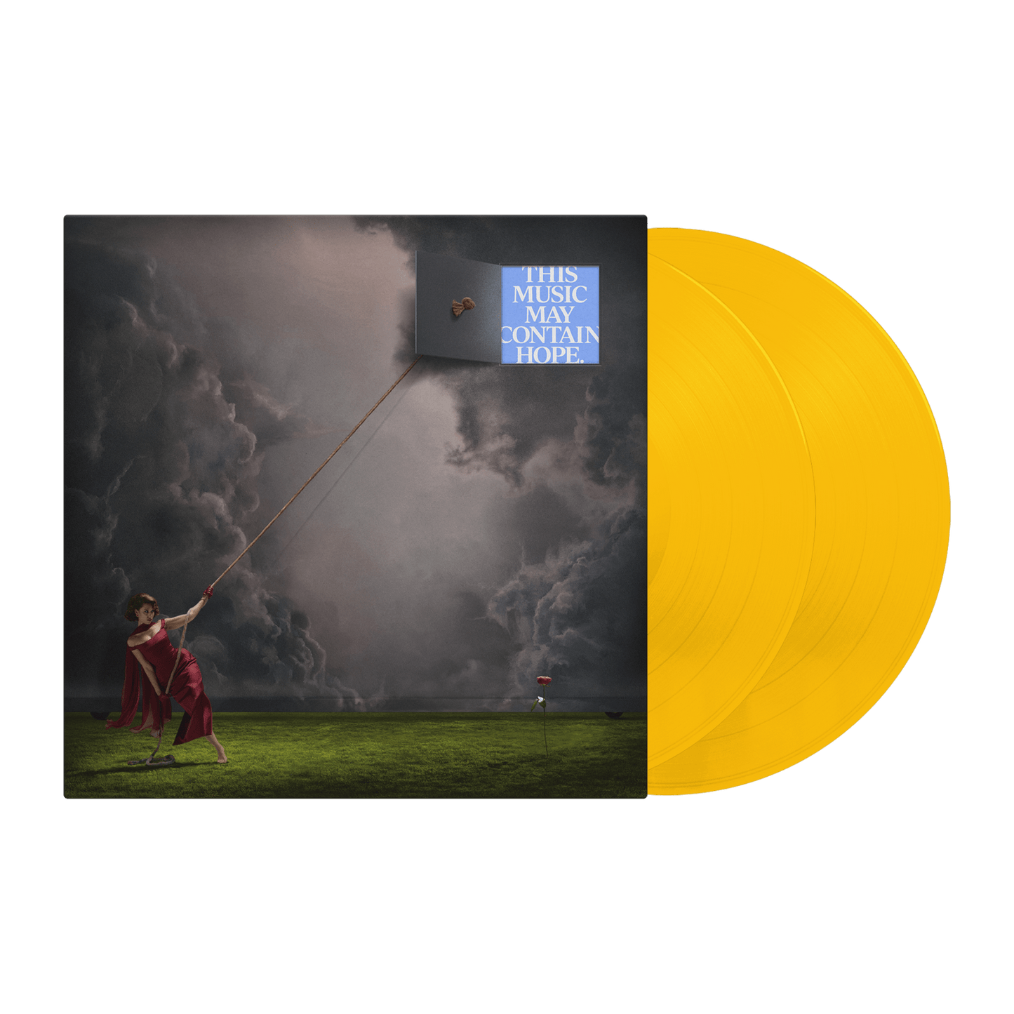 Raye - This Music May Contain Hope (Yellow Vinyl) (2 LP) - Joco Records