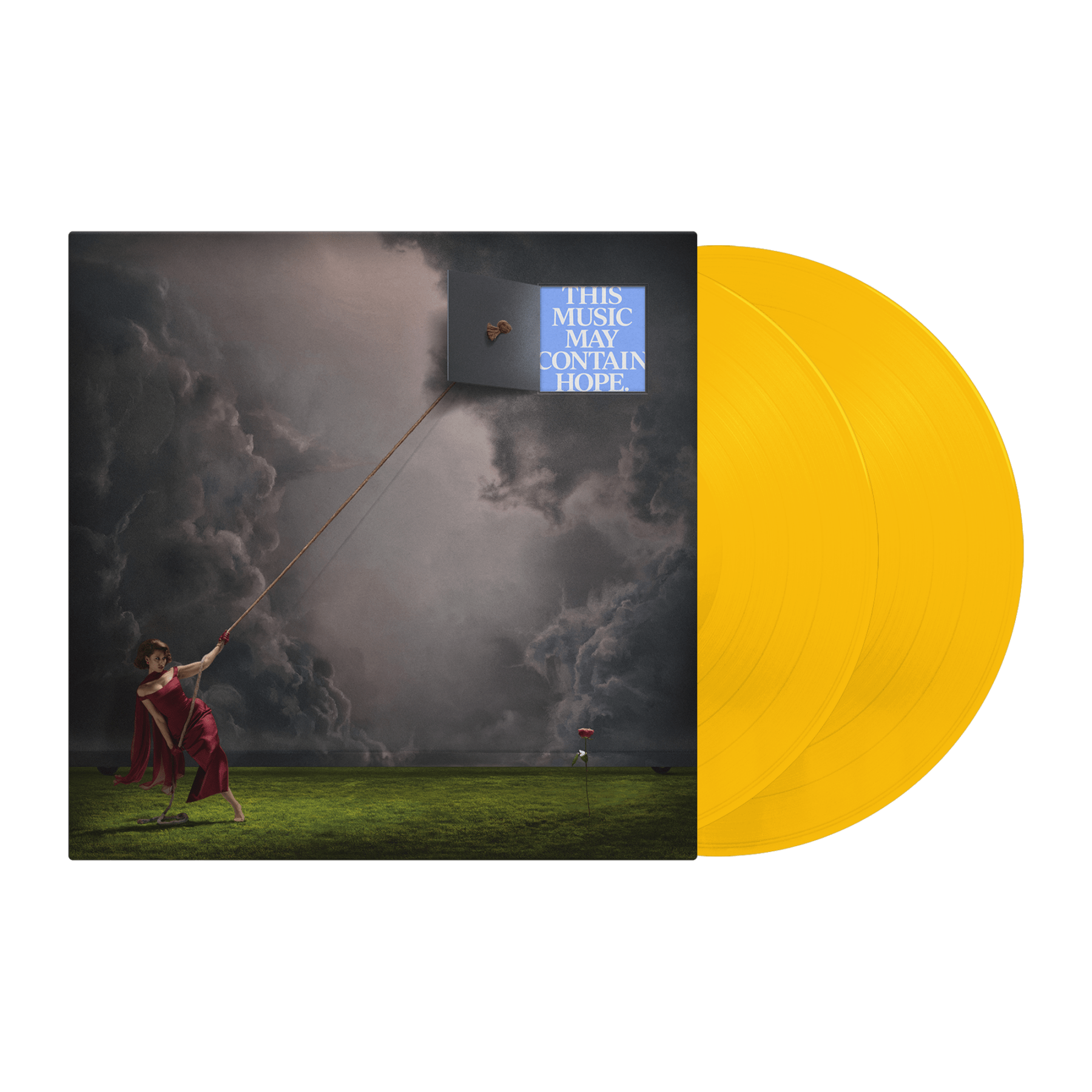 Raye - This Music May Contain Hope (Yellow Vinyl) (2 LP) - Joco Records