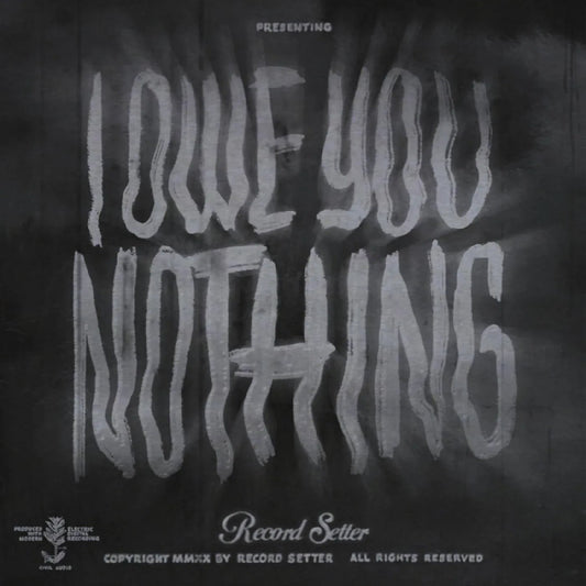 Record Setter - I Owe You Nothing ("Butterfly" Vinyl) - Joco Records
