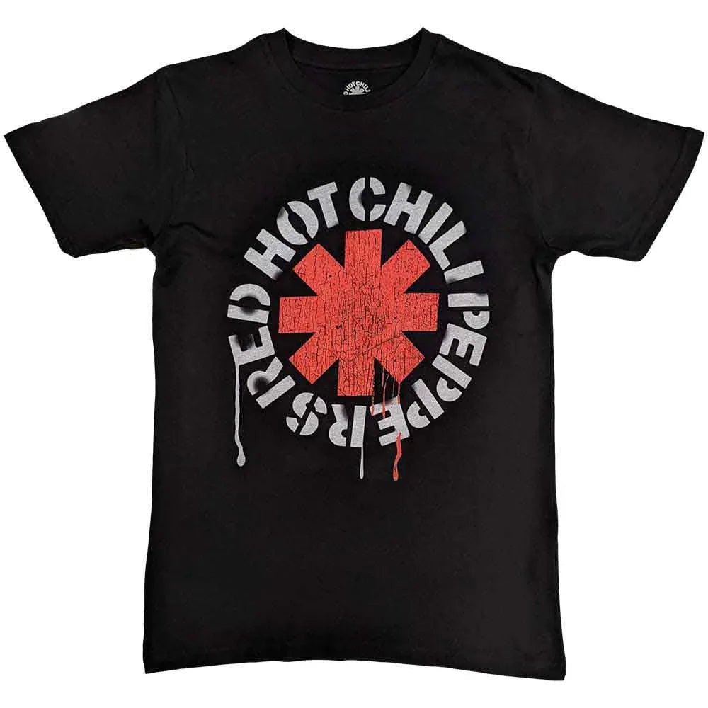 Red Hot Chili Peppers - Stencil Tee (T-Shirt) - Joco Records