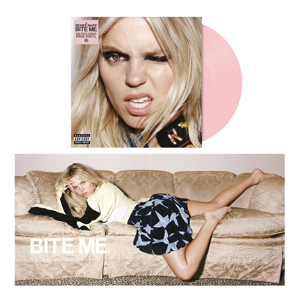 Reneé Rapp - BITE ME (Limited Edition, Baby Pink Vinyl, Alternate Cover) - Joco Records