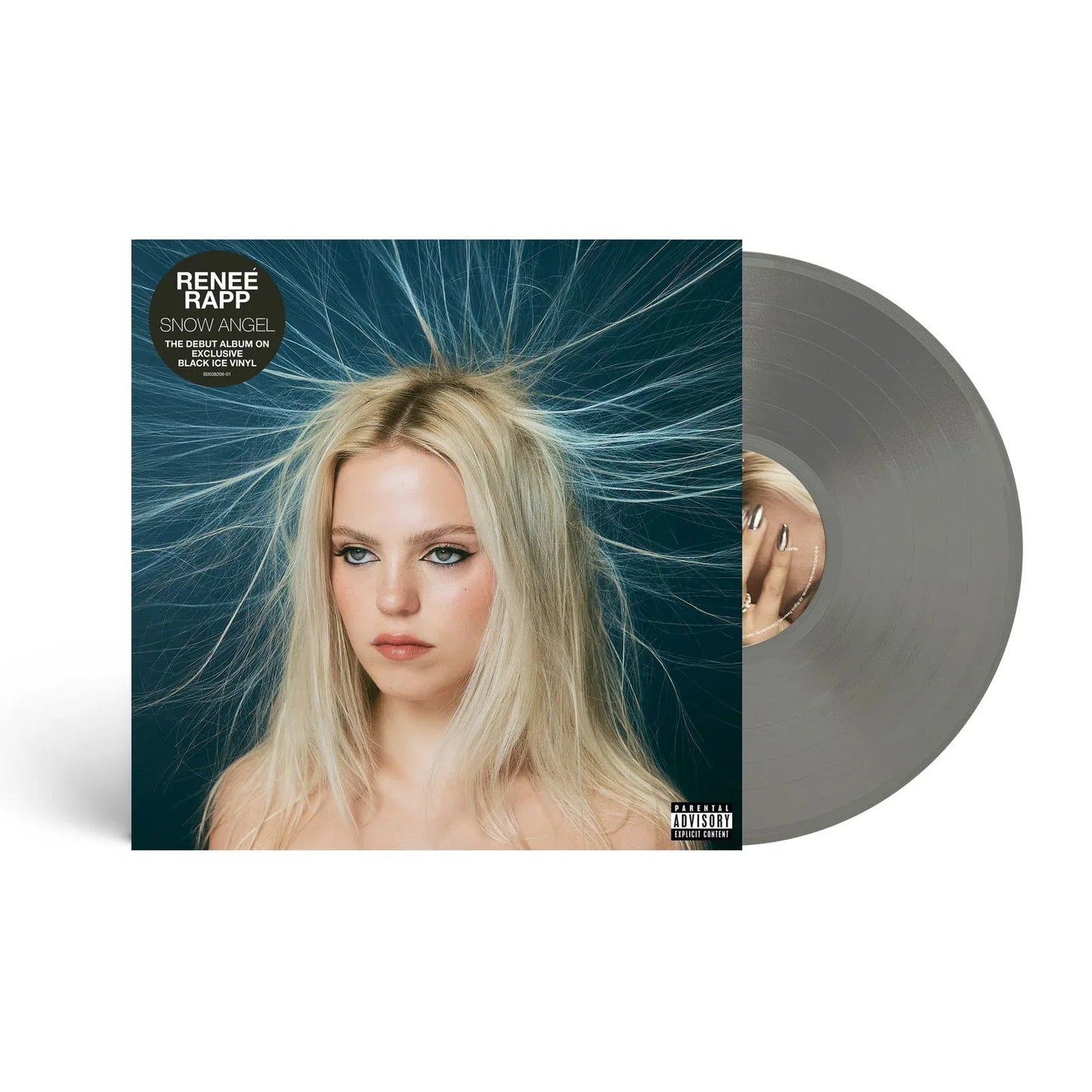 Reneé Rapp - Snow Angel (Translucent Black Ice) (LP) - Joco Records
