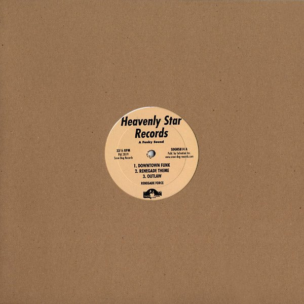 Renegade Force - Renegade Force (12 - Inch Vinyl) - Joco Records