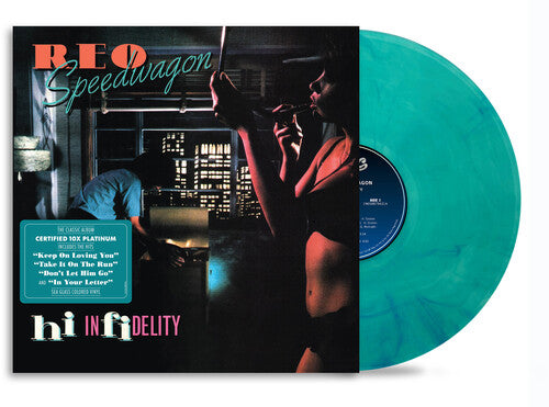 Reo Speedwagon - Hi Infidelity (Sea Glass Color Vinyl, Remastered) - Joco Records