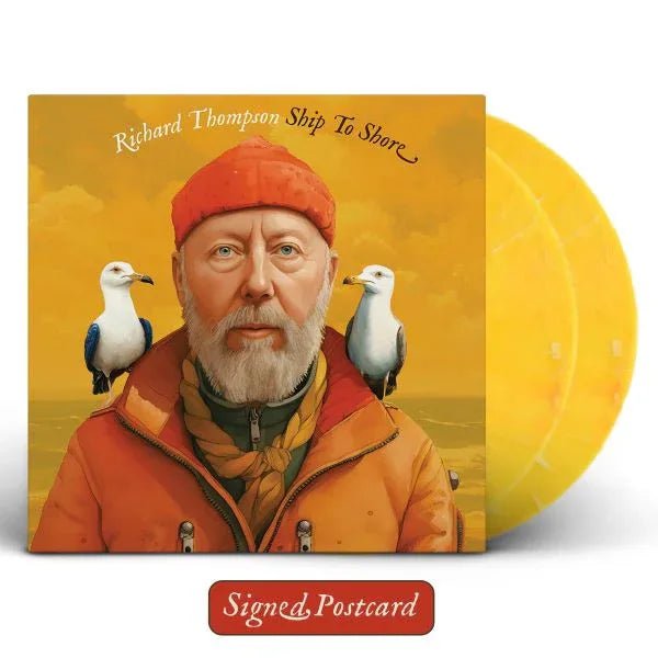 Richard Thompson - Ship To Shore (Indie Exclusive, Color Vinyl, Autographed Print) (2 LP) - Joco Records