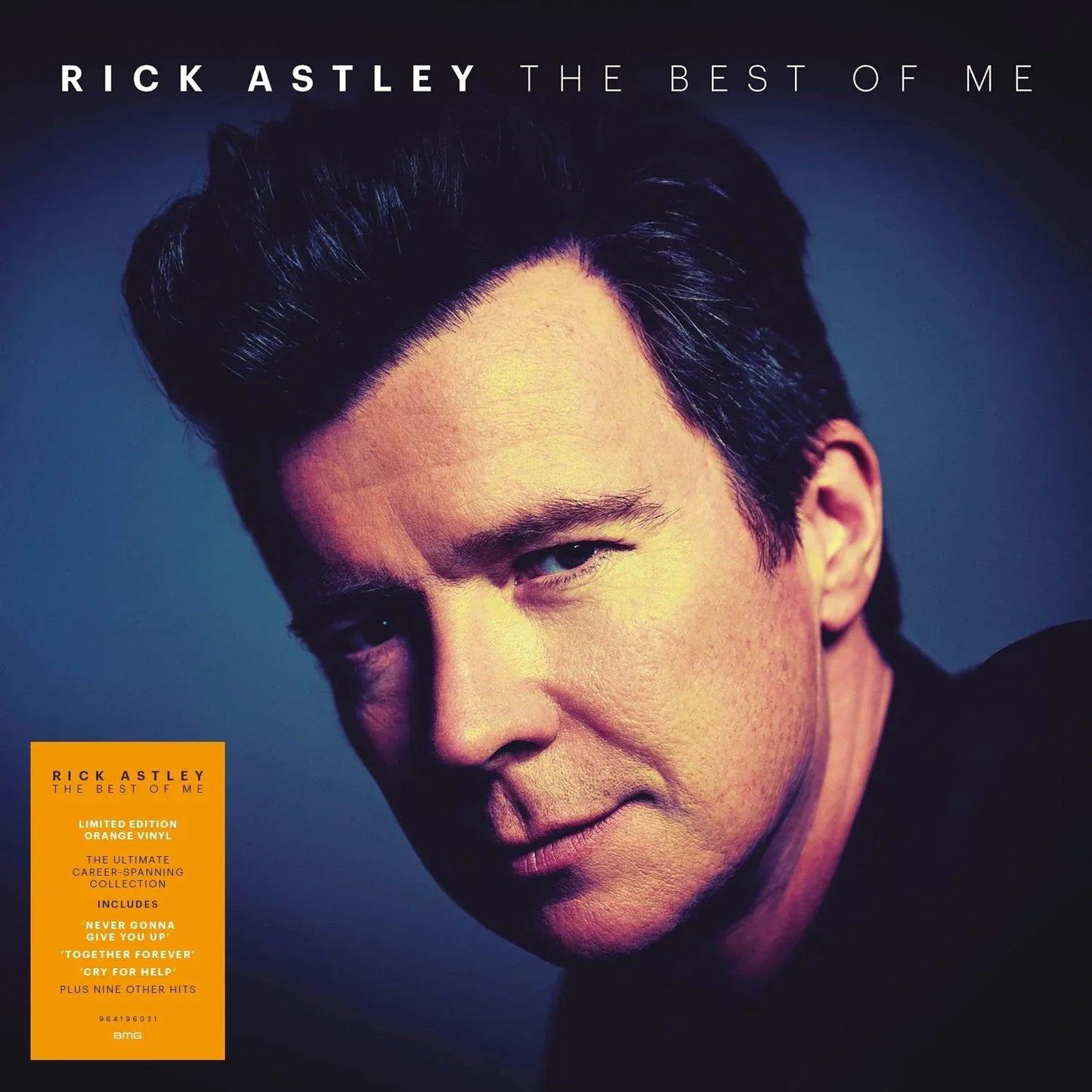 Rick Astley - The Best Of Me (Indie Exclusive, Orange Vinyl) (LP) - Joco Records