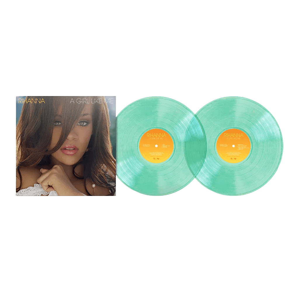 Rihanna - A Girl Like Me (Limited Edition, Sea Glass Green Vinyl) (2 LP) - Joco Records