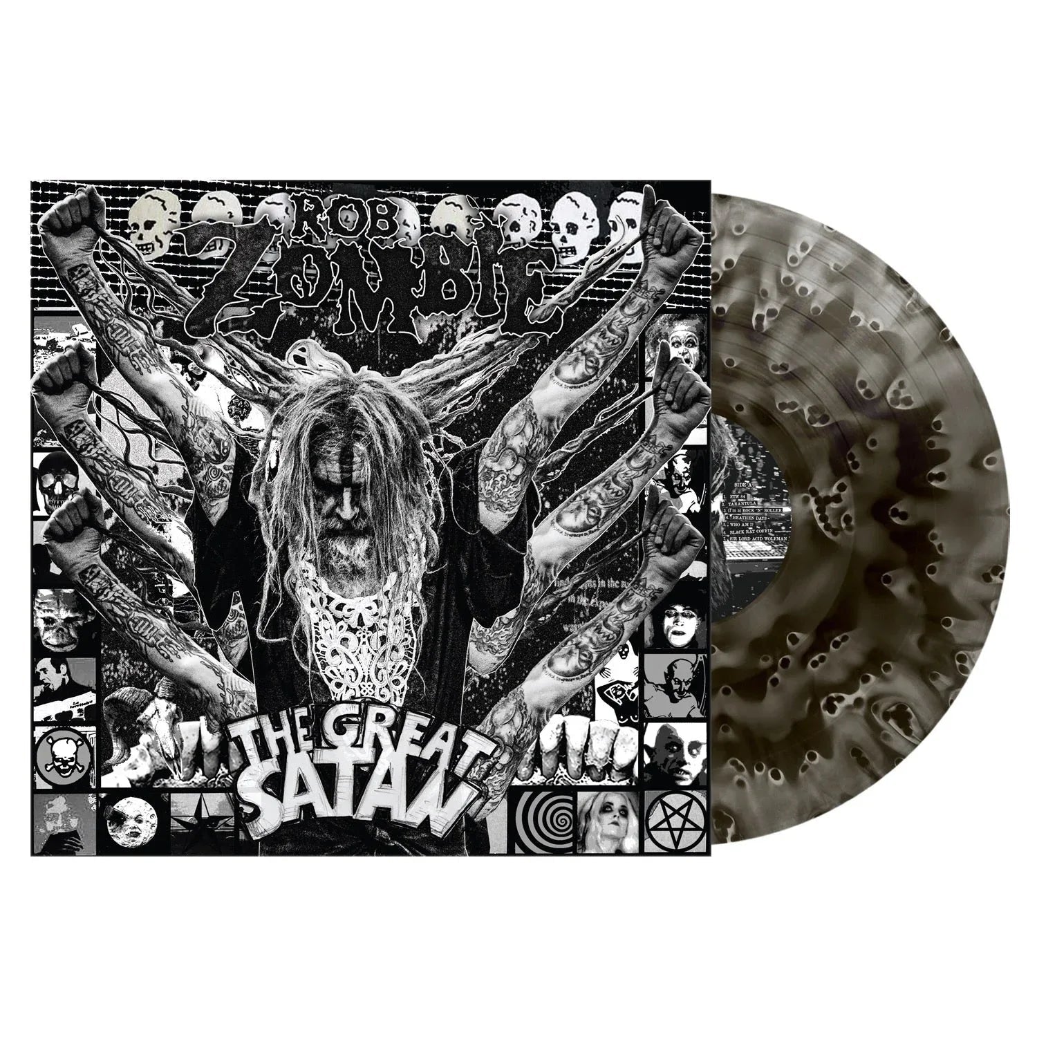 Rob Zombie - The Great Satan (Ghostly Black Vinyl) - Joco Records