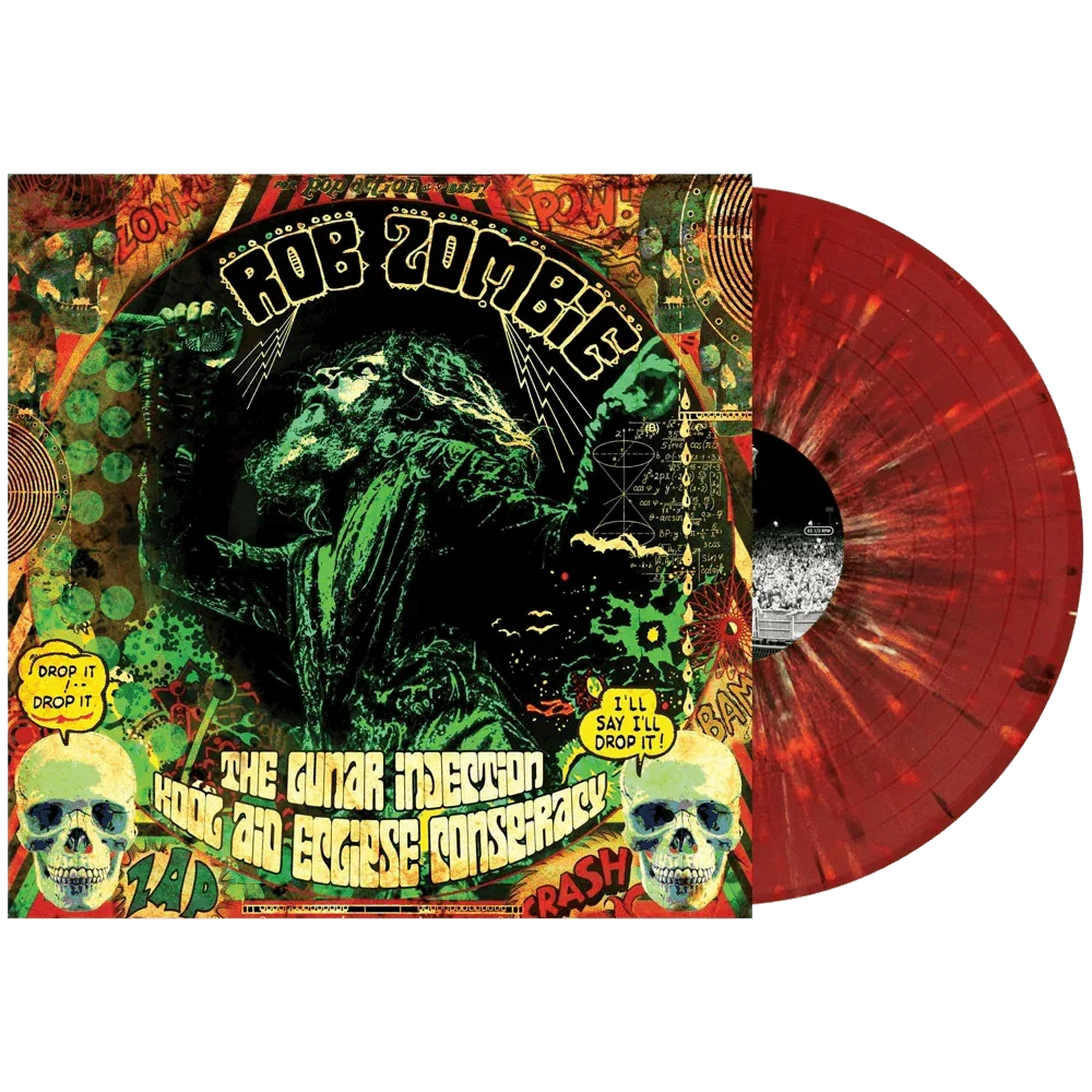 Rob Zombie - The Lunar Injection Kool Aid Eclipse Conspiracy (Limited Edition, Red, Black & White Splatter Vinyl) (LP) - Joco Records