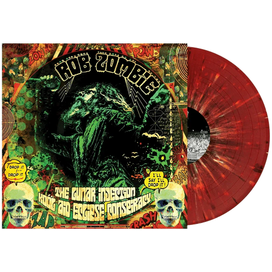 Rob Zombie - The Lunar Injection Kool Aid Eclipse Conspiracy (Limited Edition, Red, Black & White Splatter Vinyl) (LP) - Joco Records